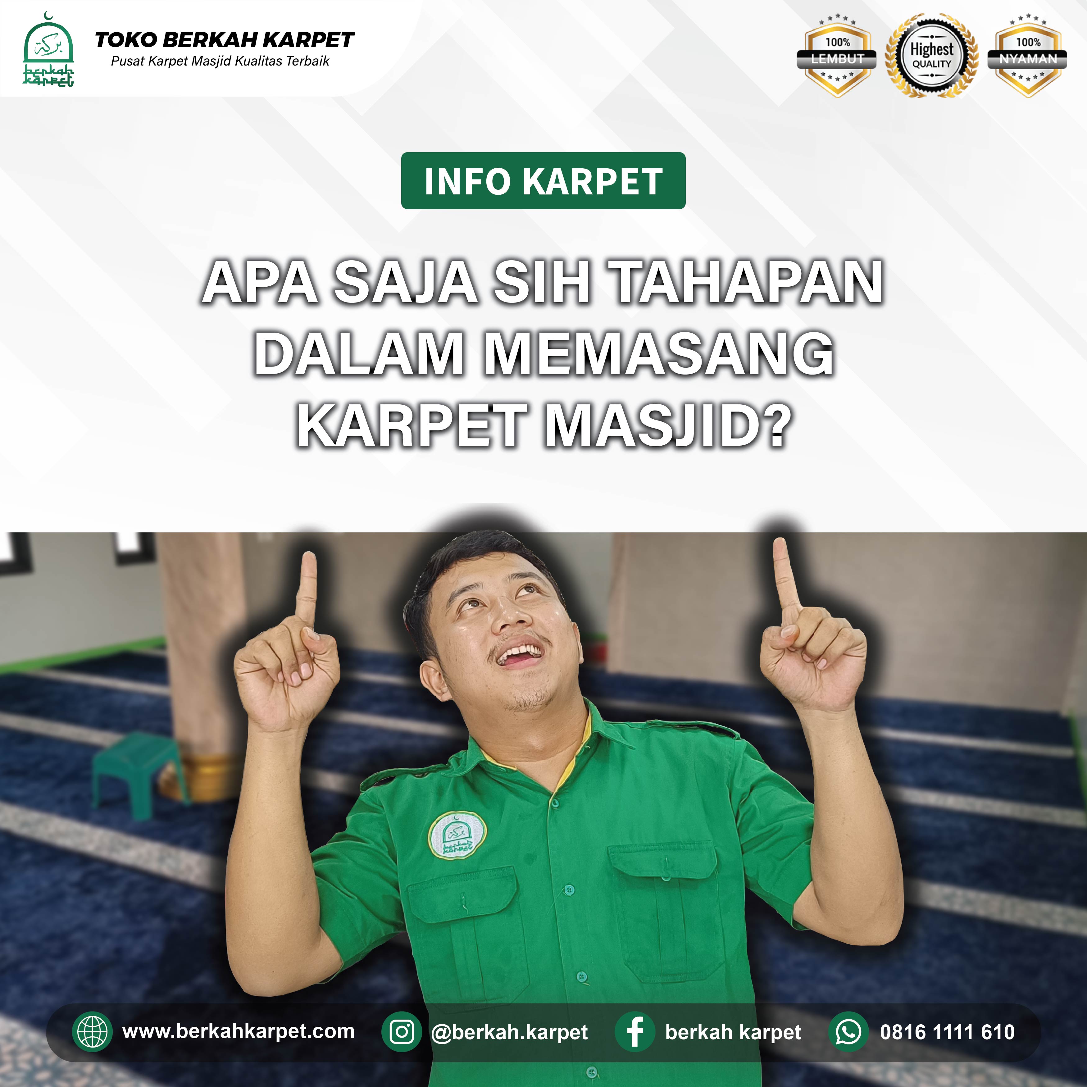 Apa Saja Tahapan dalam Memasang Karpet